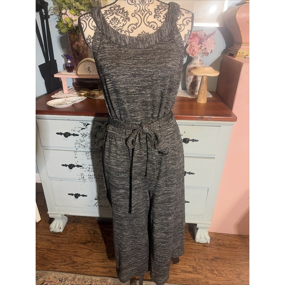 Talbots Soft Drapey One Piece Jumper. Sz Small Comfortable Soft. Wide Leg Crop